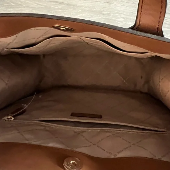 Michael Kors Brown and Tan Messenger Bag - Picture 6 of 15